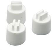 10 x 12mm Terminal Perch Cap Ends For attaching to any 12mm perch