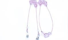 147 Pink Bead Glasses Retainers