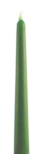 Moss Green Taper Candle