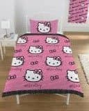 Zap Hello Kitty Polka Dot Duvet Set, Single