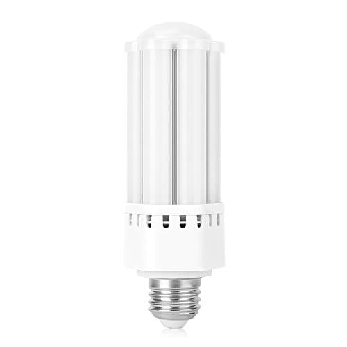 AscenLite 20W LED Corn Light Bulb, 2000lm, 50W CFL 200W Incandescent Equivalent, Warm White, E27 Medium Screw Base, 230V, Non-Dimmable (20W)