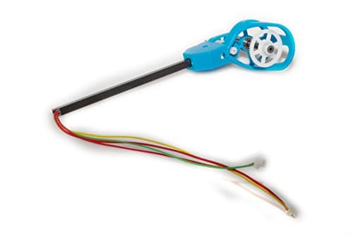 LRP Electronic 222715 – Left Motor Set Includes Support Bar, Multi Angle Adjustment Windshield Mount &amp; LED H4 Gravit 2.4GHz Quadrocopter – White/Blue