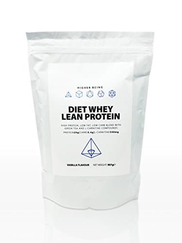 Lean Protein Powder | Diet Whey Protein | Premium Whey Concentrate and Isolate | 25g of Protein per Serving, Low in Fat, Low in Carbs | Includes Metabolism-Boosting, Fat-Burning Green Tea and L-Carnitine | 907g | Vanilla-Flavoured