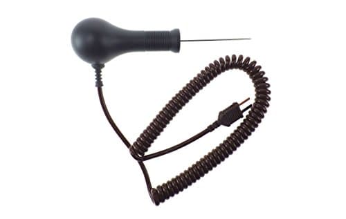 TME TP04 T Type Needle Probe, Small Diameter, Professional Range, 60 mm x 1.5 mm, Grey/Brown