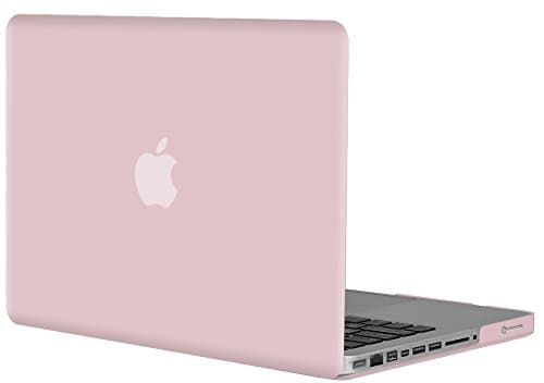 Topideal - Soft Touch Matte Hard Case for MacBook Pro 13" (Not Retina) Model: A1278 Rose Quartz