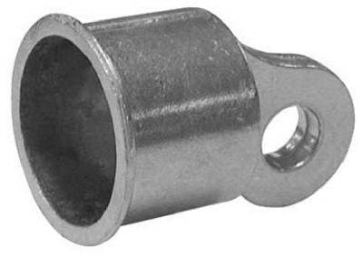 MIDWEST AIR TECHNOLOGIES - Aluminum Chain Link Rail End Cup, 1-3/8 In.
