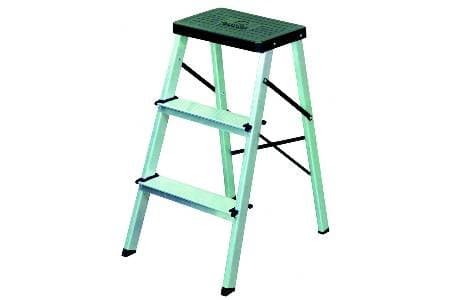 Step Ladder with 3 Rungs, Aluminium