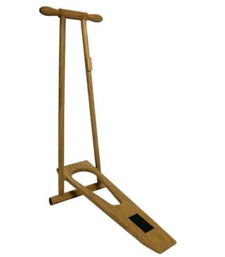 Upright Folding Oak Boot Jack