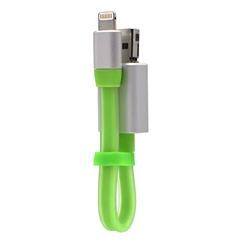 USB Flash Drive With Lightning Cable,Gendax USB 2.0 Flash Drive Extend Memory Disk Top Data Storage Lightning Charging Cord OTG For Iphone7/7plus/5S/5C/6/6sPlus/iPad Air/Mini ,IOS Android Devices, PC (16G)