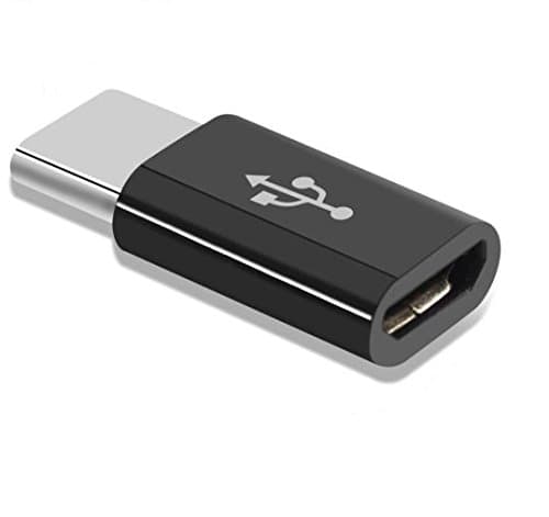 Micro USB Adapter- Pack of 5 Micro USB Adapters- USB to USB C Adapter- For Connecting Female to Male USB Types- Compatible with All Devices