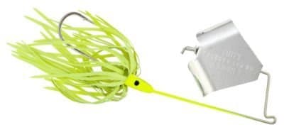 Lunker Lure Buzz Bait, Chartreuse with Silver Blade, 3/8-Ounce