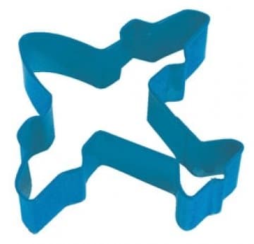 Blue Aeroplane Cutter, 10cm