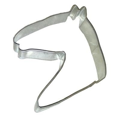 Horse-head shaped cookie cutter (height 7cm , width 6cm approx)