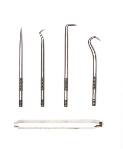 UllmanH4W 4-Piece Hook and Pick Set with Handle