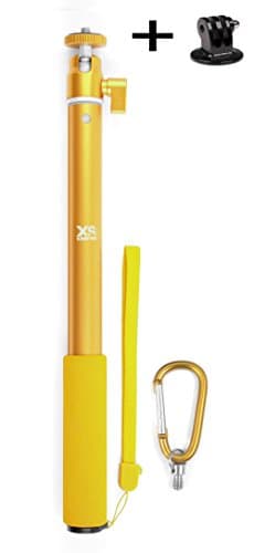 100% rust-free Aluminium Extendable Pole for Camera and Gopro Camera Nikon Canon AEE etc