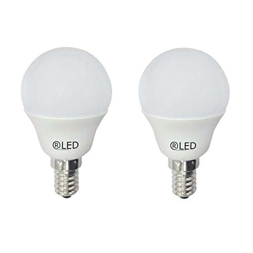 rled Pack of Bulbs LED Spherical Light, E14, 5.2 W, neutral white, 4.5 x 7.95 cm, Pack of 2