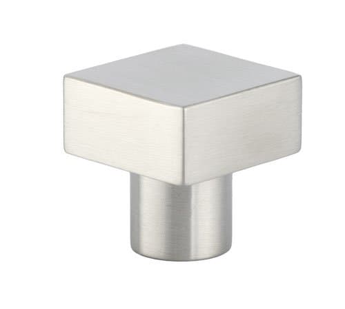 EVI Herrajes 2010/20 - Knobs square, finish matt inox (Stainless steel)