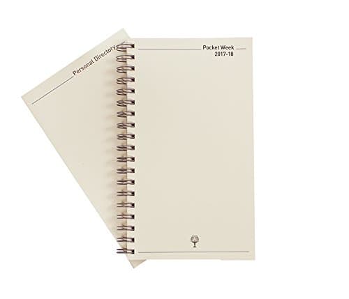 Collins Pocket Elite 2017-2018 Week to View Diary Refill