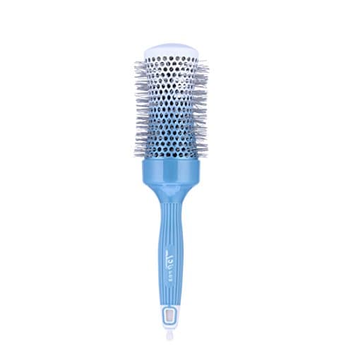HS-Onsing Nano Thermal Ceramic &amp; Ionic Round 53mm Barrel Hair Brush Blow Dry Heat Hairbrush with Boar Bristle for Hair Drying Styling Curling