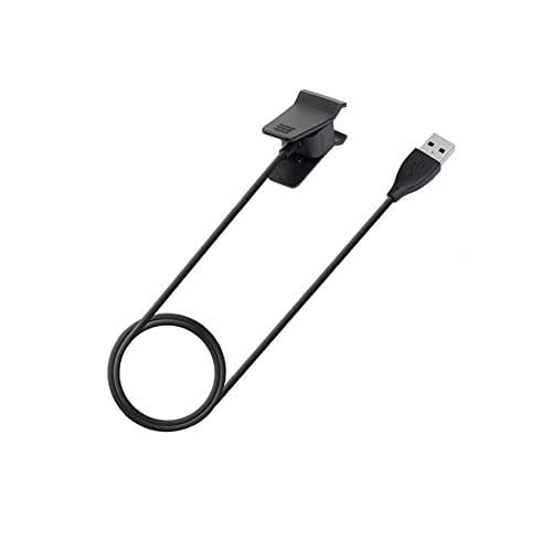 Aohro Replacement USB Charger Cable Charging Cable Adapter Charge Cord Wire for Fitbit Alta Smart Fitness Watch - Color Black