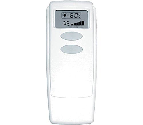 Litex RCI-104 Universal Remote Control with Display Screen, Three Speeds and Full Range Dimmer by Ellington