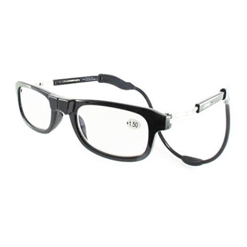 LoopiesMagnetic Reading Glasses. Unisex, Adjustable, Foldable, Flexi Neck Loop