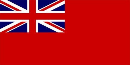 Red Ensign (Not Colonial) 3' X 2' 3ft x 2ft Flag With Eyelets Premium Quality