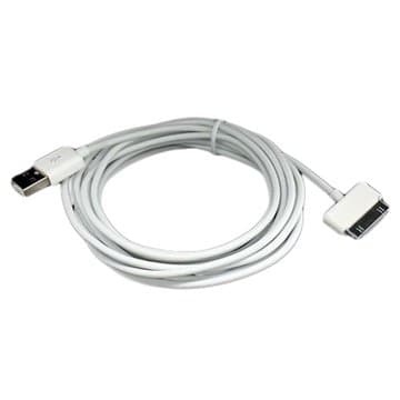 NoveltyThunder - White 3M Extra Long Meters Metres Data Sync USB Charger Cable Lead For Samsung Galaxy Note 10.1 N8000 N8110 SAMSUNG GALAXY TAB 2 10.1 P5110 &amp; 7.1 Tablet (3M, White)