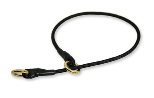 Silent Training Choke Dog Collar, Size 30 cm – 11.81 inches, Handmade in Sweden