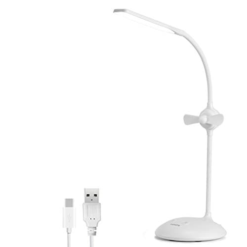 With clip Rechargeable small table lamp Touch sensor Usb port College dorm Study Office -D Touch the switch+USB line