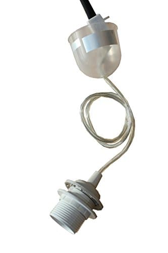 Lighting System – Hangs by E-27 power cord, Transparent 71 cm, Adjustable, 60 W