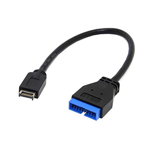 USB 3.1 Front Panel Header to USB 3.0 20Pin Header Extension Cable 20cm for ASUS Motherboard