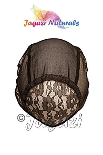 101PEANUTSExtra Large No Part BLACK Weaving Cap. Wig Cap. Adjustable Strap. Stretchy. Custom made