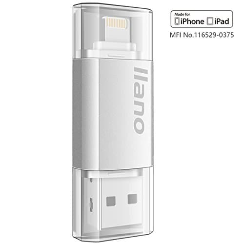 [Apple MFI Certified] 32G iOS Flash Drive with USB 3.0 for iPhone,iPad and more PC, Memory Storage, Thumb Drive,Fingerprint Encryption for Privacy Protection.