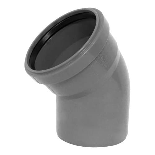 DN 50 HT Waste Water Drain Elbow Pipe DN 40 87 ° DN 70 DN 100 DN 100 –