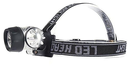 Bright Led Headlamp 18 LED, 2 Red LED Lighting modes, For Camping, running, Hiking, Reading, Walking the dog,Out door activity, Pathfinder, Cycling, Climbing, Fishing, Adjustable head-strap, Flash light, Water resistance,