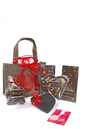 Robins and Sons Luxury RUBY GIFT BAG - Belgian 70% DARK chocolate