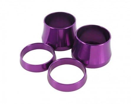 CNC HANDLEBAR GRIPS Str8 Ring Set