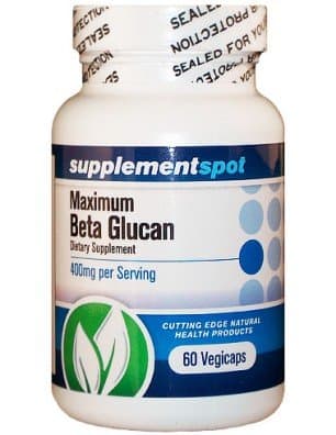 Supplementspot Maximum Beta Glucan, 60 Capsules, 400 MG