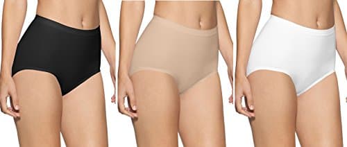2 Pack Womens Seamless Maxi Briefs Light Control Knickers S-XXXL (8-30) Ladies Surefit [Sady Trading]
