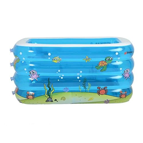 SUN LL Baby Swimming Pool Rectangular Print Pool Baby Oversized Swimming Pool Swimming Pool Game Pool Inflatable Bathtub Bathtub Air Baths