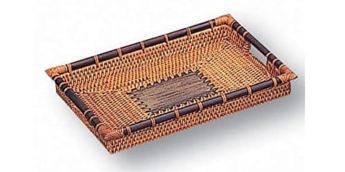 ORGBH Rectangle Rattan and Terra Cotta, Small