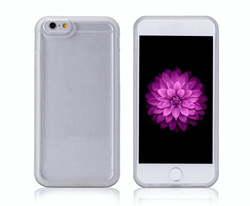Obsyn Anti-Gravity PTU Case iPhone 6s, iPhone 6 Cover, Sticky Back Cover Protective Case Innovation Anti-Slip Novelty Anti Gravity Creative Magical Cell Phone Cover Cell Phone Case Shell Bumper for iPhone 6s 6 Cover -Clear edge