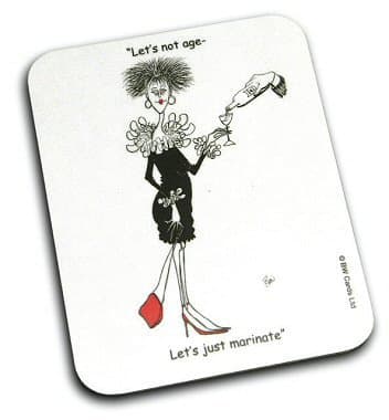 Spring Chicken Drinks Coaster - Lets Not Age. Lets Just Marinate