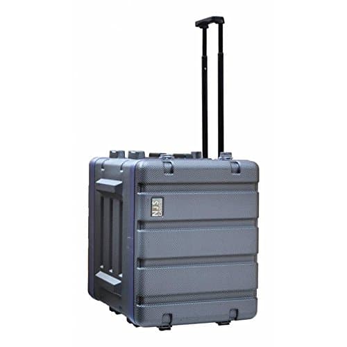 NJS 8U ABS Rack Case with Wheels