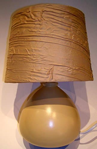 Latte Bedside Table Lamp and shade