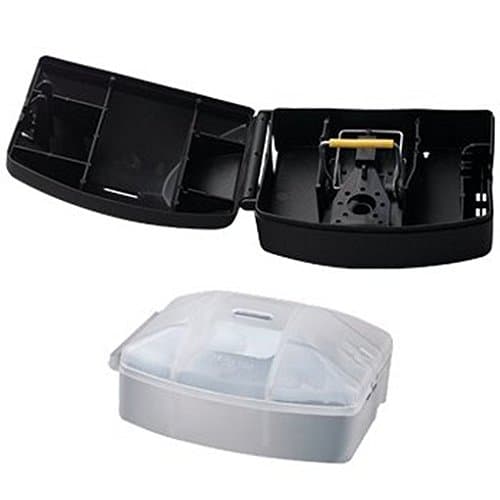 AF Snappa - compact trap mouse box - Black lid/Black base, box of 15