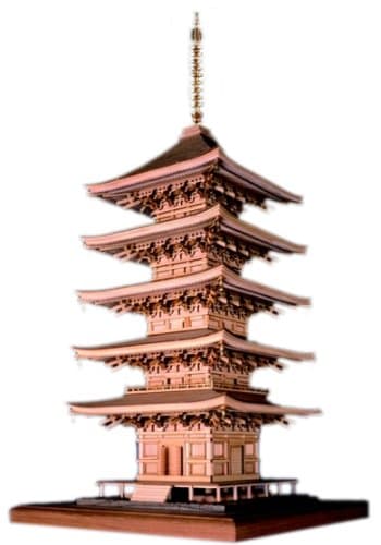 Rurikouji - Five-storied Pagoda