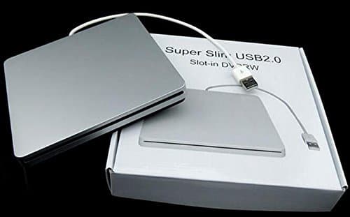 Portable External USB 2.0 Enclosure Caddy kit Case for 9.5mm 12.7mm Slot in SATA DVD/RW Optical Drive Burner Writer Macbook Macbook PRO Mac Mini Superdrive