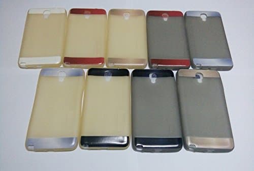 Teflon Soft Silicon Back Pouch for - Samsung Galaxy Note 3 Neo N7505 - Light Yellow/White